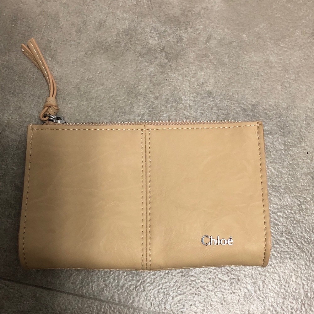 Chloe Leather Clutch / pouch